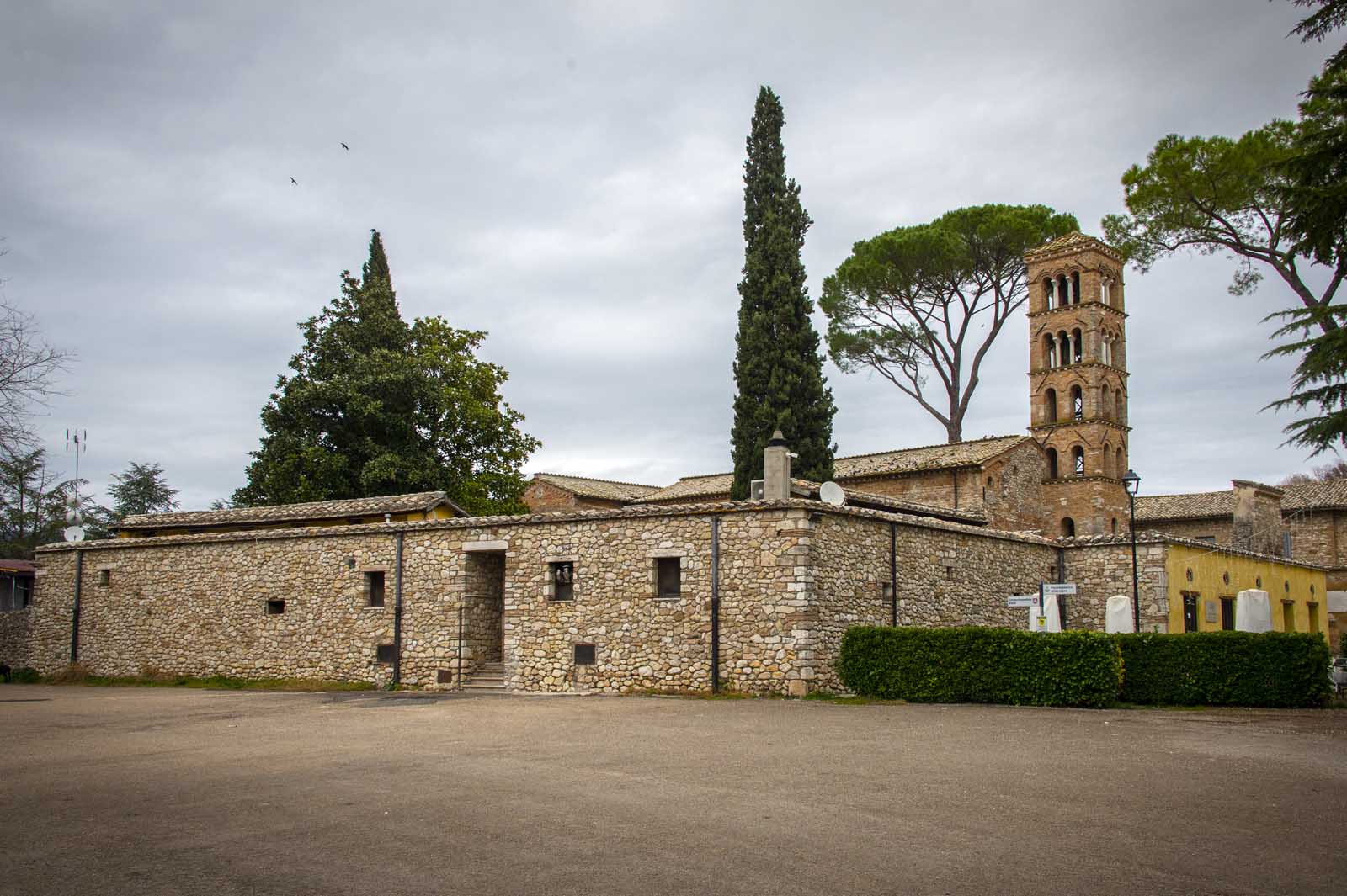 Ingresso laterale all'area di Santa Maria in Vescovio