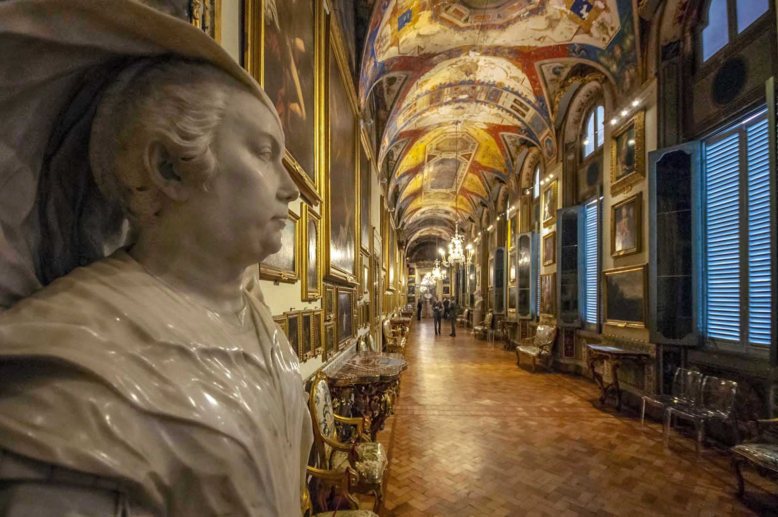 Busto di Olimpia Maidalchini nel Palazzo Doria Pamphilj