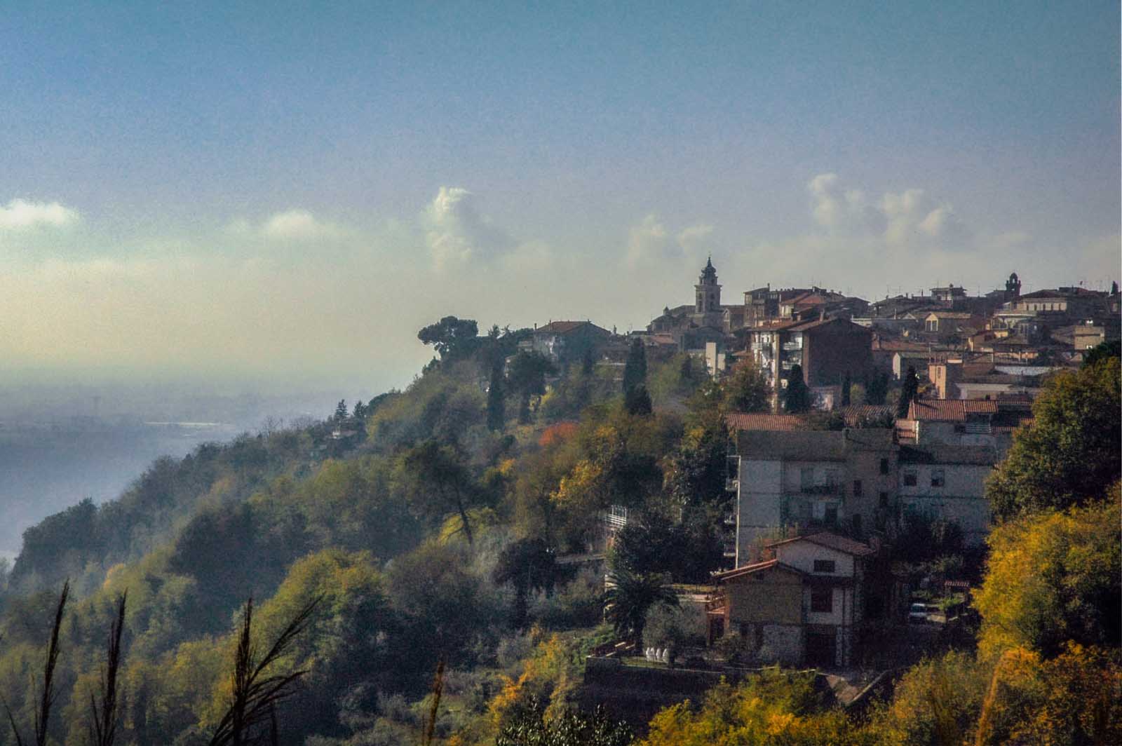Veduta aerea di Magliano Sabina